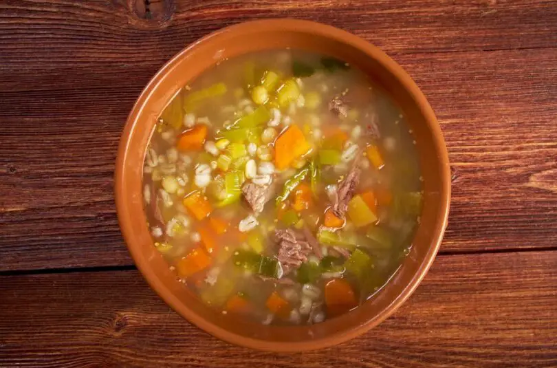 recipe for soup using leeks and beef