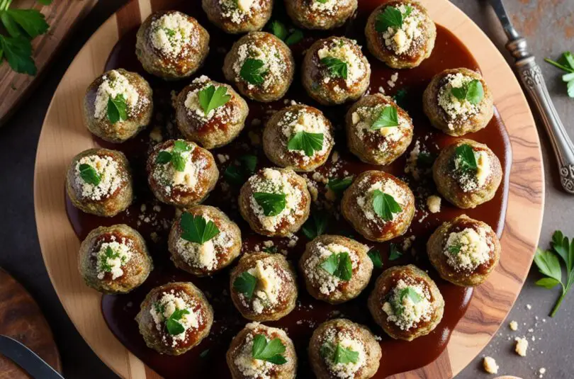 gorgonzola meatballs recipe