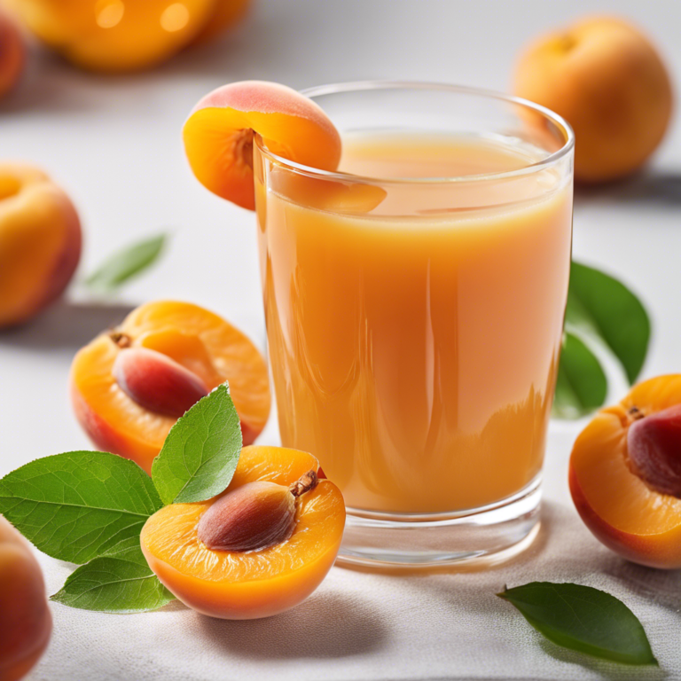 homemade apricot juice​