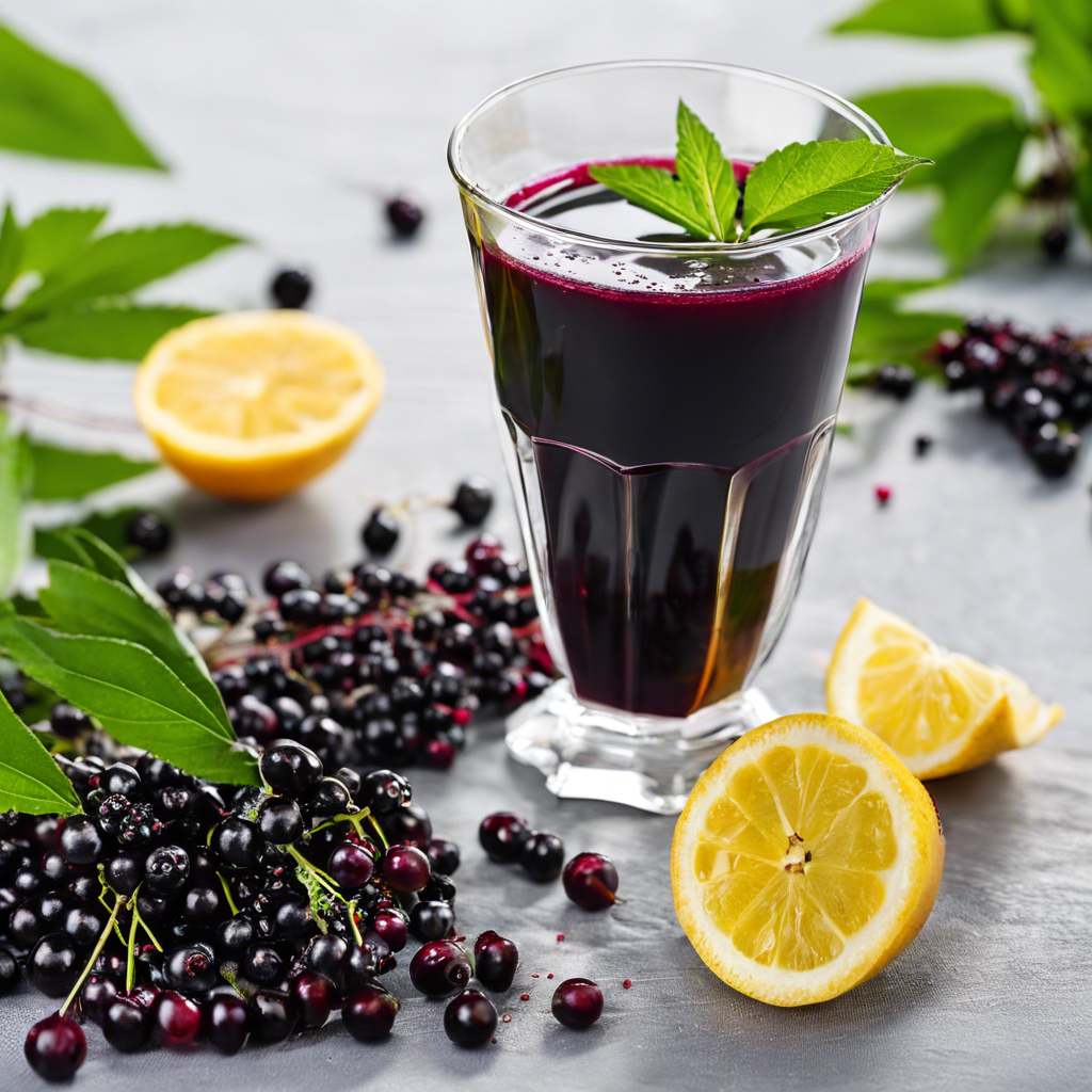 make elderberry juice