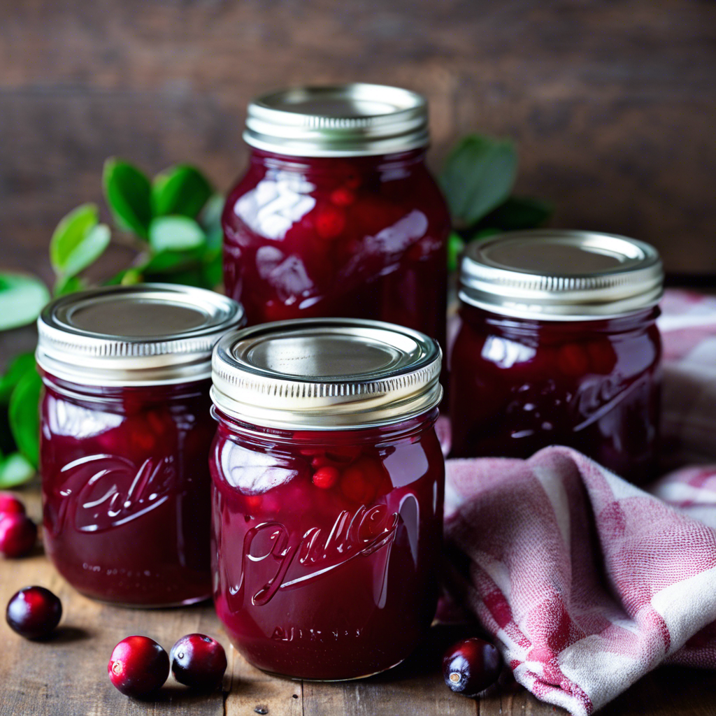 canning cranberry juice