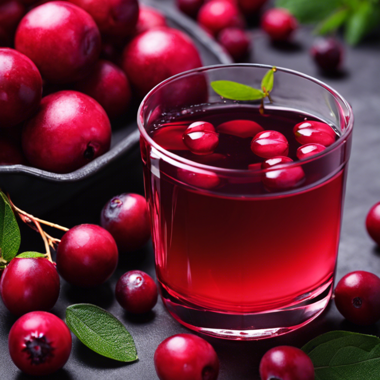 low-calorie diet cranberry juice​