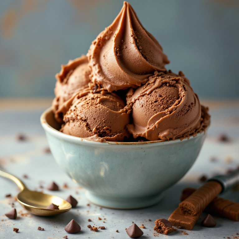 rich & creamy chocolate gelato recipe