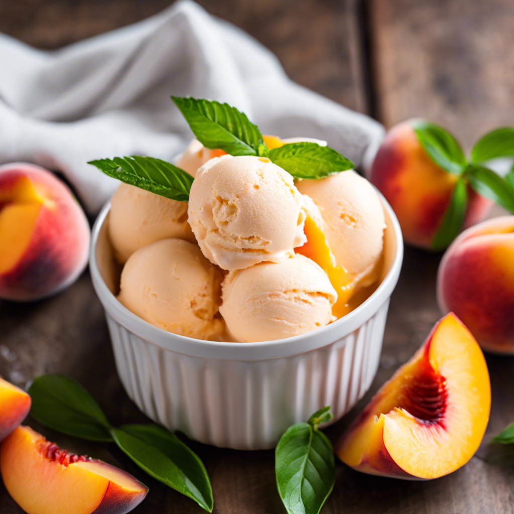 Peach Gelato Recipe