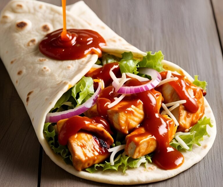 Tasty BBQ Chicken Wraps – A Perfect Lunch or Dinner Idea!