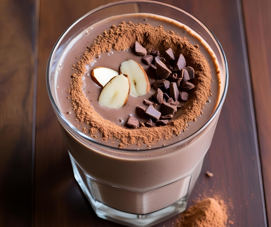 Chocolate Almond Energy Smoothie – A Delicious, Energizing Treat!