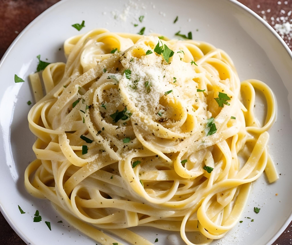 Indulgent Creamy Garlic Parmesan Pasta – A Comfort Food Classic!