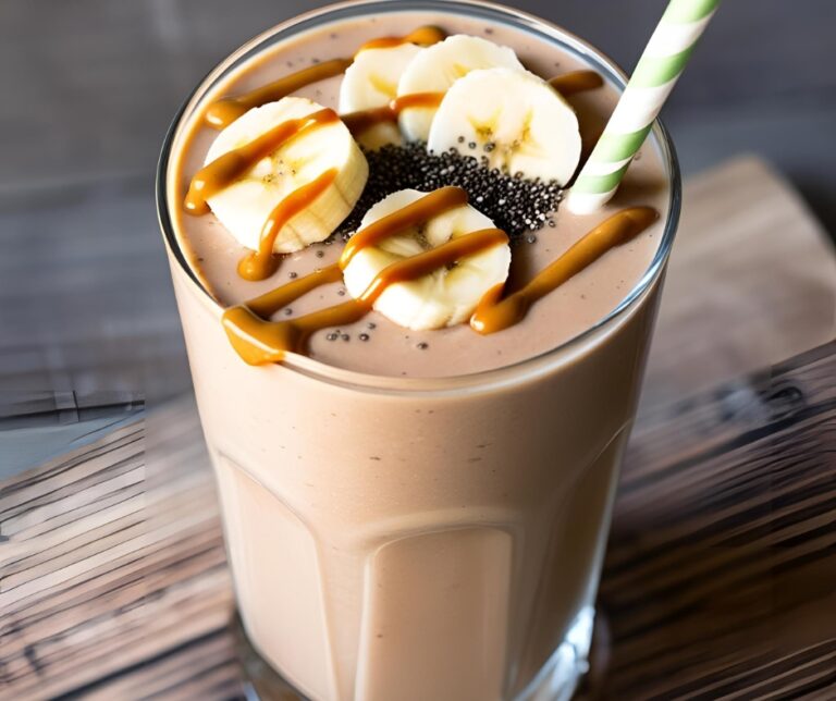 Peanut Butter Banana Protein Smoothie – A Creamy & Energizing Drink!