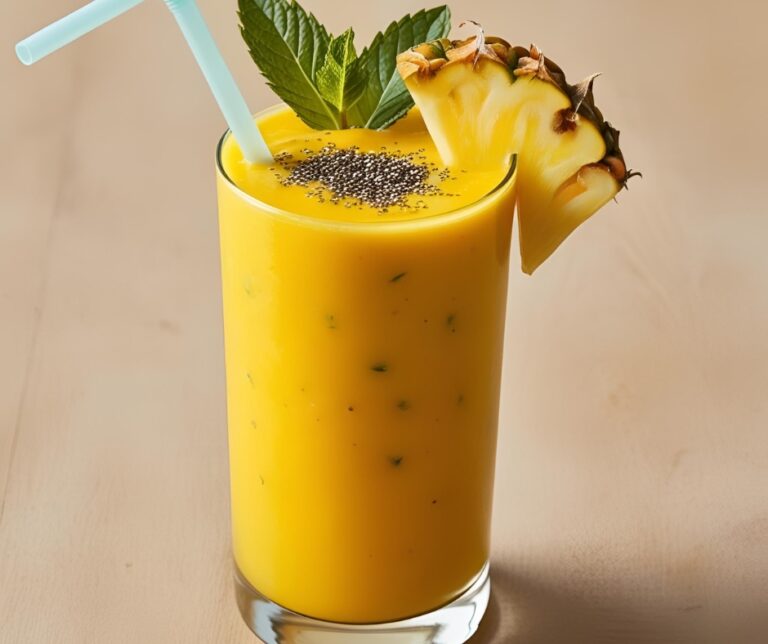 Tropical Immune-Boosting Smoothie – Stay Healthy & Refreshed! 🍍🥭